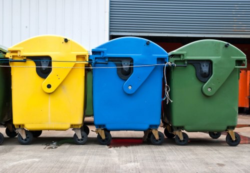 Garden waste and bulky items ready for collection in Richmond Upon Thames