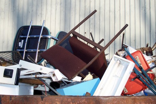 Clearing stored items from a residential loft