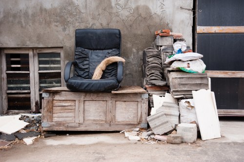Clean and organised garage after clearance in Richmond Upon Thames