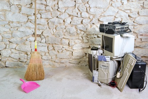 A local house clearance project in Richmond Upon Thames ready for cleaning