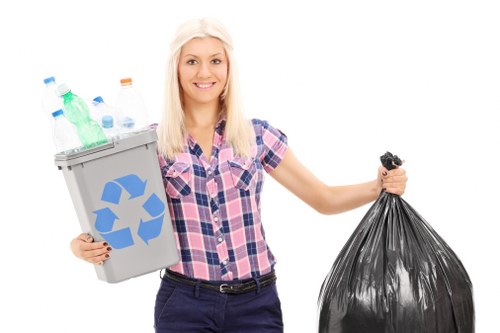 Bulky household items being removed during a Richmond Upon Thames clearance